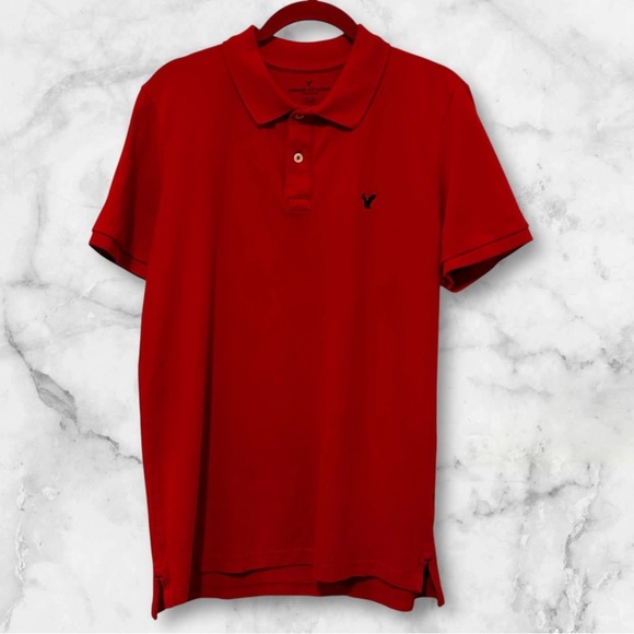 American Eagle Outfitters Other - American Eagle Classic Men's Red Polo Shirt. Size Medium